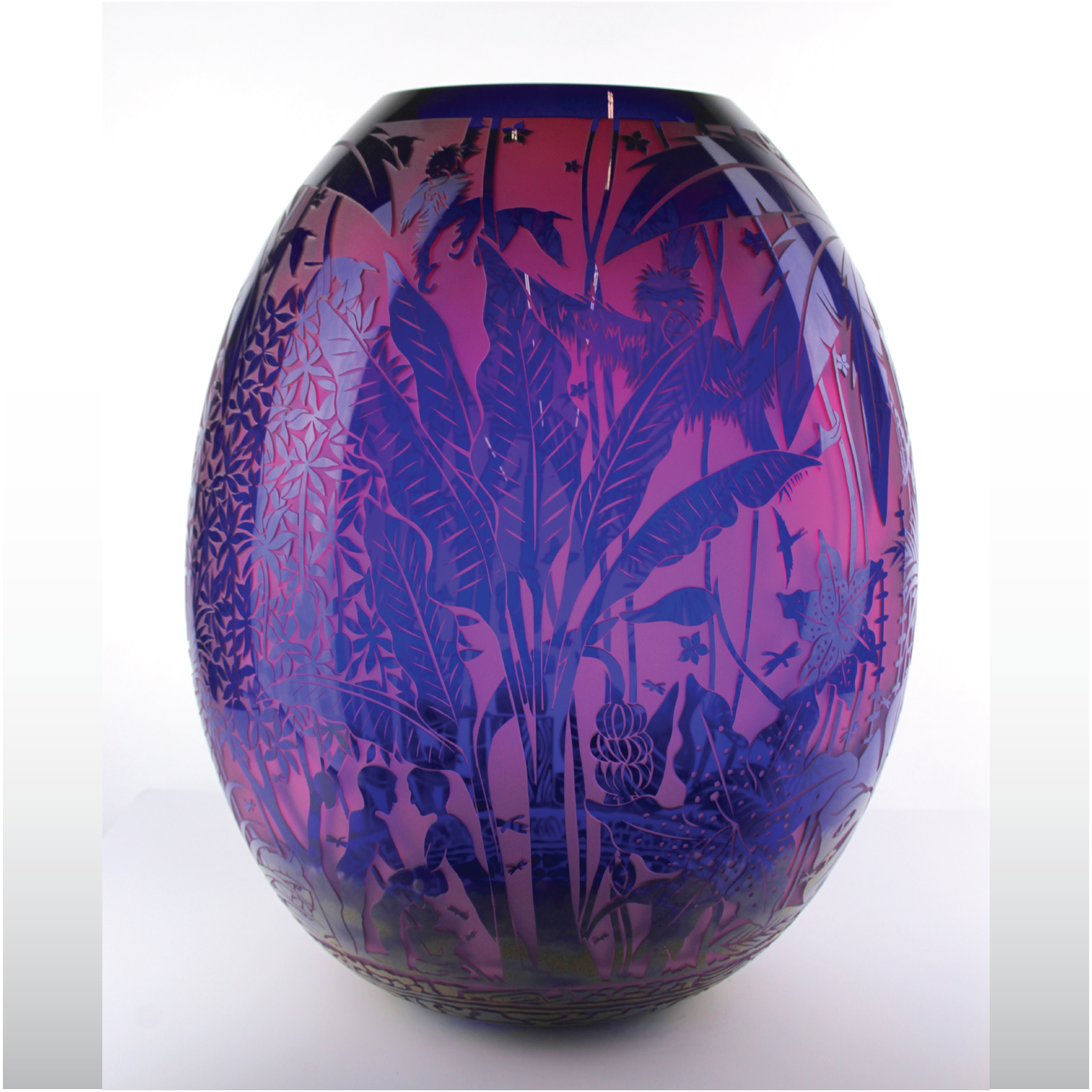 Purple and Blue Vase